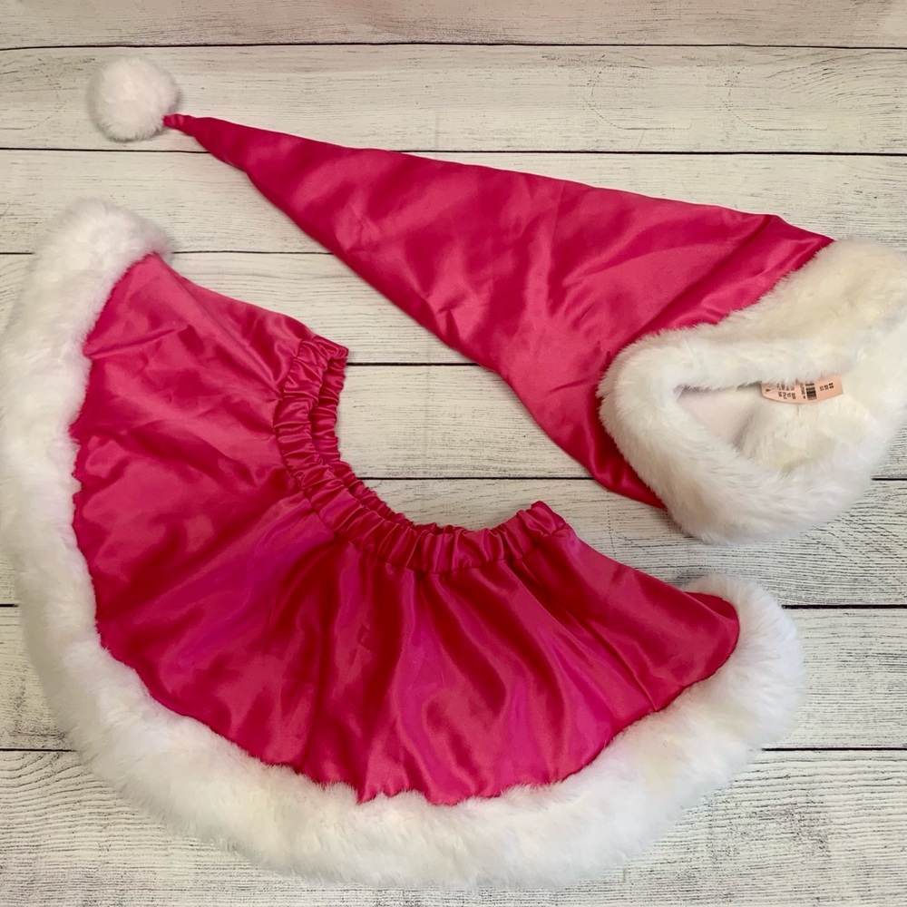 Hot Pink Sexy Santa Set